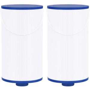 Spa Filter Compatible with FC-2402, 303279, Free Flow, AquaTerra, Fantasy Hot Tub Filter, 1 1/2" Finer Thread, 2 Pack