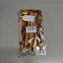 30 Pcs Christmas Velvet Wreath Bow, 5 x 7 Inch Vintage Velvet Ribbon Bows Rustic Crafts Gift Bows for Holiday Xmas Tree Wrapping Crafts (Beige,Khaki,Brown, Width of 3/8")