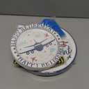 96Pcs Flying into Retirement Party Decorations Pilot Happy Retirement Plates and Napkins Sets Blue Airplane Retired Pilot Decoration for Men Airplane Congratulations Retired Party Supplies Serves 24