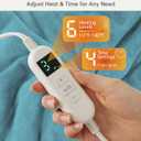 Heating Pad for Neck and Shoulders and Back 4 Time Setting, 6 Heating Levels Heating Pad for Period Cramps, Birthday Gifts for Men and Women, Gifts for Mom & Dad (20" x 24")