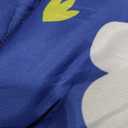 Wajade 7 Piece Kid Boys Dinosaur Comforter Set Full Size 3D Blue Dinosaur Wild Park Jungle Print Bedding Set with Comforter, Sheet Set, Pillowcase and Sham, Full