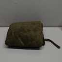 VioraWhite 60 Inch Large Christmas Tree Skirt Moss Green Xmas Faux Fur Tree Skirts Neutral Cozy Christmas Decorations Modern Holiday Ornaments Minimalism Mat for Xmas Winter Indoor Party Decor