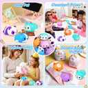Cat Squishies Stress Balls for Adults Kids: 6PCS Jumbo Animal Squishies Slow Rising Fidget Sensory Toys Classroom Prizes Party Favors Valentines Gifts Easter Goodie Bags Christmas Stocking Stuffers
