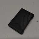 Wallet for Men RFID Wallet with 2 ID Windows & Money Clip, Slim Pop Up Card Holder for 10-12 Cards, Bifold Minimalist Smart Wallet for Front Pocket, Compact Metal Credit Card Holder, Gifts for Men (Carbon Fiber)