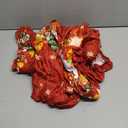 Moukeren 6 Pcs Christmas Dining Chair Covers Removable Washable Stretch Slipcovers for Xmas Restaurant Farmhouse Kitchen Hotel Decor Supplies (Gingerbread Man)