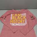 Black History Strong African American I Am Black History Long Sleeve T-Shirt, Pink