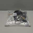 Huwena Christmas Tree Stand with Water Reservoir 8ft Christmas Tree Holder Real Xmas Artificial Trunks Stand Fits Up to 5" Pine Holder Base Cast Iron for Xmas Rustic Decoration Square (Black,Vintage)