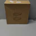 2 Tier Fruit Basket for Kitchen Counter with 3 Banana Hangers, Vegetable Holder with Bamboo Base for Kitchen Corner Storage, Black