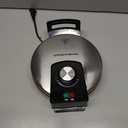 Hamilton Beach Belgian Waffle Maker with PFAS-Free Non-Stick Ceramic-Coated Plates, Browning Control, Indicator Lights, Stainless Steel (26081)