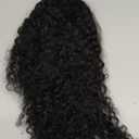 Short Curly Afro Wig With Bangs For Black Women Kinky Curly Hair Wig Afro Synthetic Full Wigs 18"