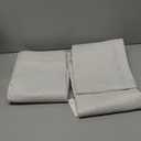 100% Blackout Shield Full Blackout Curtains for Bedroom 84 inch Length 2 Panels Set, Clip Rings/Rod Pocket Faux Linen Black Out Curtains for Living Room, Thermal Insulated, 50Wx84L, Beige