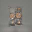 Miayon 6Pcs Glass Lotion Cream Container with Lid Refillable Empty Sample Cosmetic Jar for Makeup Scrub Cream Toiletries Home Travel (Clear,15ml,30ml,50ml)