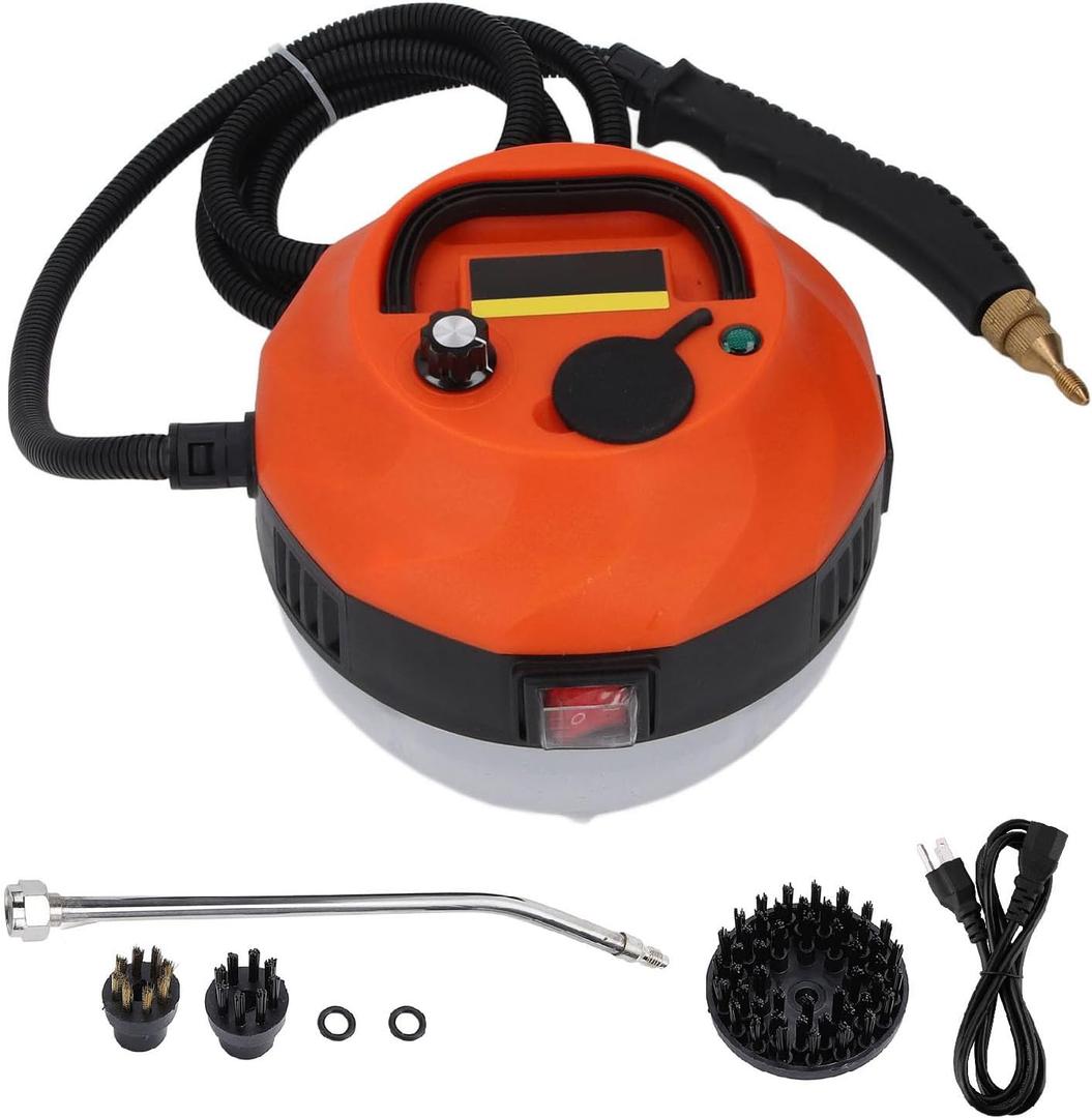Steam Cleaner for Home, High Pressure Steam Washer 1.5m Power Cord, Explosion Proof Steam Pipe (US Plug 110V)