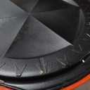 Elite Gourmet EQD-118 Electric Non-Stick 11" Quesadilla Maker, Easy-Slice 6-Wedge, Grilled Cheese Corn Flour Tortilla Snacks, Red