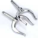 Marinebaby 316 Stainless Steel Boat Oarlock, Rowlock Oar Socket for Small Boat Dinghy Canoe,Dinghy, Lifeboat2PCS (U Cup Oarlock Support)