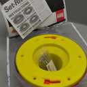 Oatey Toilet Flange Extender Kit 1/4- 1 5/8 in,Red and Yellow