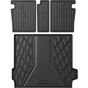 AOMSAZTO Cargo Mat & Backrest Mat Fit for BMW X5 2019-2026 ONLY 5 Seats