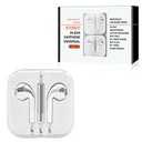 Wired Ear Buds Metallic, 3 Pack