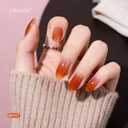JODSONE 36Pcs Jelly Gel Nail Polish Kit with 4 Functional Gel for All Seasons