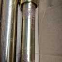 Tension Curtain Rod 41-126 Inch(4-10Ft),1.26'' Diameter,Long Heavy Duty Adjustable No Drill Shower Curtain Rod for Windows, Balcony, Room Divider Gold