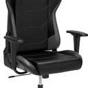 Respawn 110 Ergonomic Gaming Chair - Reclining Office Video Game Swivel Chair with Lumbar Support, Headrest, Heavy Duty, High Back, Racing Style Gaming Recliner Seat for Computer Gamer - Gray, 26.4"D x 28.7"W x 50-53.7"H