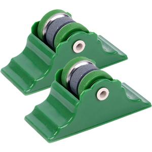 2 Pack Rolling Knife Sharpener Kit Roller Style Knife Sharpener Knife Sharpening Tool for Kitchen Knives Chef Knife Meat Cleaver Razor Sharp Blades Butcher Knife Kitchen Scissors Poultry Shears