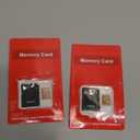 2 Pack Micro Memory Card 32 GB with Adapter, C10/U3/UHS-I/A1, TransFlash Card, TF Card for Camera, Smartphone, Tablet, Drone (Red 32GB *2)