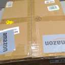 Dog Ramp for Bed, 39.8'' Long Foldable Dog Ramp for Couches & Cars, 5 Adjustable Heights from 11.6" to 23.2" with Anti-Slip Mat & Safety Rails, Small Medium Dog Up to 50 lbs, Black DRHB1001