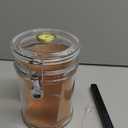 XIFEI Acrylic Humidor Jar with Humidifier and Hygrometer,humidor That can Hold About 18 Cigars (Clear)