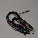 Multi Charging Cable, [2Pack 6Ft] 4 in 1 Braided Multi Fast Charging Cord, Multiple Charger USB Cable Adapter IP/Type C/Micro Port for Cell Phones,iPhone Series, Tablets, Samsung Galaxy, PS & More