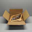 10 Pack Wooden Hangers with Clips High-Grade Wooden Suit Hangers Skirt Hangers with Clips S Wood Hanger with Durable Metal Clips for Blouse, Dress, Coat, Jacket (Natural)