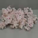 CEWOR 2pcs 11.8 Ft Fake Spring Cherry Blossom Garlands Artificial Flower Vines Silk Hanging Flowers for Wedding Party Backdrop Room Wall Decoration Japanese Kawaii Decor Indoor Outdoor