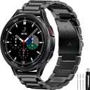 GOLDTOLUCK Stainless Steel Band Compatible with Samsung Galaxy Watch 8 7 6 5 4 Classic FE Pro 40mm 44mm 46mm 43mm 47mm 45mm 42mm 20mm Men Women Milanese Replacement Metal Elegant Casual