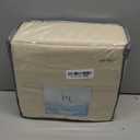 Hearth & Harbor Extra Deep Pocket Sheets - Fits Mattress 18-24 Inches Deep - Extra Deep Pocket Split King Size Sets - 7 Piece Split King Size - Cream