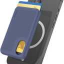 AHASTYLE Card Holder for Back of iPhone 16/15/14/13/12/Pro Max/Pro/Plus/Mini with MagSafe Strong Magnetic【RFID Shielding】 Silicone Wallet Compatible with iPhone 12 13 14 15 16 Pro Max/Pro/Plus/Mini