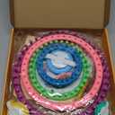 READAEER Round Knitting Looms Set Craft Kit Tool with Hook Needle and Pompom Maker