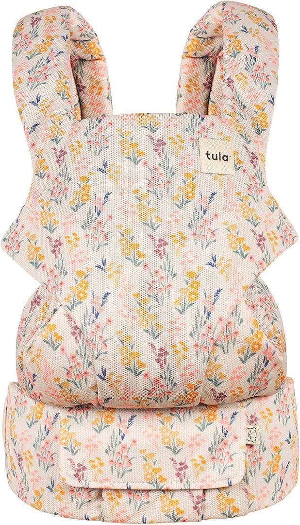 Baby Tula Explore Mesh Baby Carrier 7 – 45 lb, Adjustable Newborn to Toddler Carrier, Multiple Ergonomic Positions Front and Back, Breathable and Cool – Explore + Mesh, Daisy Chain