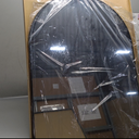 Full Body Mirror,67"x24" Standing Mirror,Nanometre Arched Full Length Mirrors,espejos para dormitorio,Full Size Mirrors (Black)