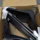 Amazon.com: HOUSE DAY Black Wooden Hangers 30 Pack, Solid Wood Hanger with Non Slip Pant Bar, Heavy Duty Wooden Coat Hanger for Closet, Smooth Finish Wood Clothes Hangers for Shirts, Suits Jackets, Dress : Home & Kitchen