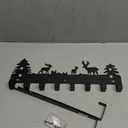 Over Door Clothes Hanger Shower Room Towel Hook Hanger Over Door Hooks Black 8 Hooks (1) Black