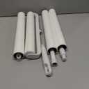 14.17" Extra Large Lint Rollers for Pet Hair, DELOMO Sticky Rollers for Floor with 3 Extendable Handle & 4 Refills (200 Sheets), Long Handle Sticky Mop for Cleaning Carpets, Couches, Furniture, Cars