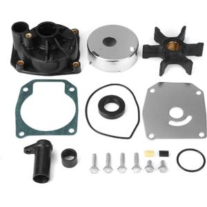 432955 Water Pump Impeller Repair Kit for OMC Johnson Evinrude Outboard 60 65 70 75 HP Boat Motor Engine Parts Replacement 438591 0432955 Sierra Marine 18-3389