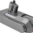 Upgraded 5000mAh V11 V15 Click in Battery Compatible for Dyson V11 Outsize V15 Detect etc. Cordless Vacuum, Part No. 970938-01 SV15 SV16 SV22 970425-01, 25.2V Battery Click in Type