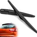 Rear Windshield Wiper Arm Blade Set, Compatible with Hyundai Santa Fe 2013-2017, Sp0rts XL 2013-2017, Compatible with Sedona 2015-2021, Replace OE #988502W000, 988112W000