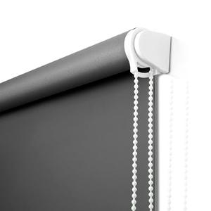 NUTRO CHILL Roller Window Blinds, Blackout Shades for Indoor Windows with Thermal Insulated, UV Protection Roll Down Blackout Blinds for Home and Office (25" W x 68" L, Charcoal Gray)