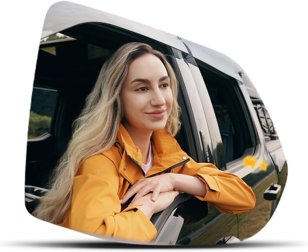 Blind Spot Passenger Side Mirror Compatible with 2019 2020 2021 2022 2023 2024 2025 Chevy Blazer, Right Side Replacement Mirror Glass for Chevrolet Blazer