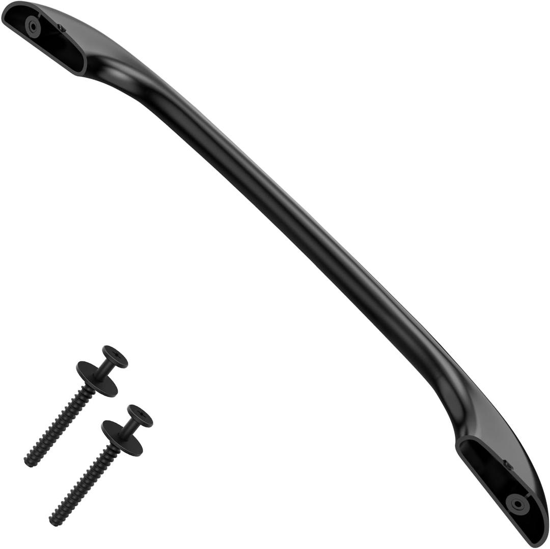 Upgraded 5304458312 Oven Door Handle Replacement Compatible with Kenmore Electrolux Frigidaire Electric Range Oven Stove Replaces 316443600 AP3965016,Include 2 Pack 316433300 Oven Door Handle Screws
