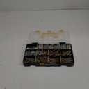 Bonost 670 Pieces Hardware Assortment Kit - Metric & SAE Machine Screw Assortment Kit with Assorted Nuts, Bolts, and Washers 1 Tray