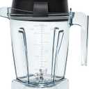 48oz Blender Pitcher Compatible with Vitamix 5200 5300 750 7500 5000 6300 E310 E320 Replacement Container with Stainless Steel Blades, Fits Classic & Explorian Series
