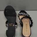 DREAM PAIRS Women's Two Braided Strap Low Heels for Women Open Toe Block Chunky Heels Sandals Holiday Party Wedding Dress Pumps Shoes (8)